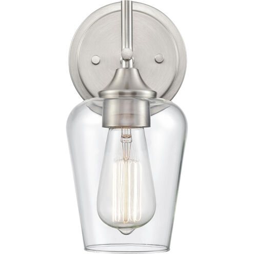 Ashford Indoor Wall Sconce Wall Light in Brushed Nickel